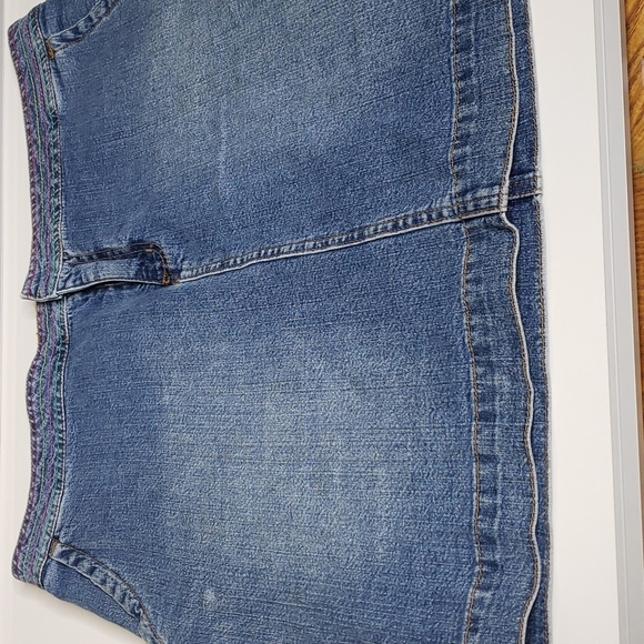 Lilly Pulitzer Vintage Mini Deim Skirt - Picture 2 of 6